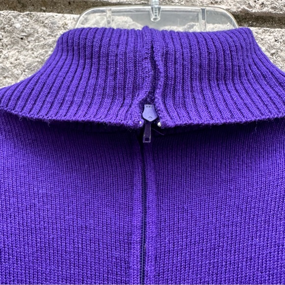 100% Wool Dress by Ciao gorgeous vintage early 1990's size 12 zip at back - Picture 12 of 16